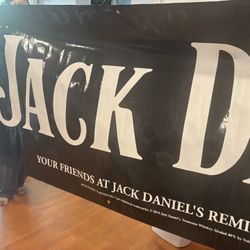 Jack Daniel’s Banner- All black 