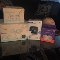 Breast Pump, Nursery Pads, Blood Pressure, Monitor And Hands-Free Collection Cups