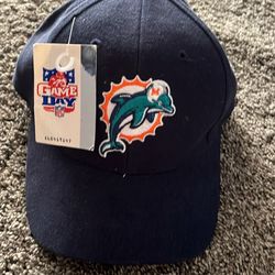 Game Day vintage Miami Dolphins Strap back Hat