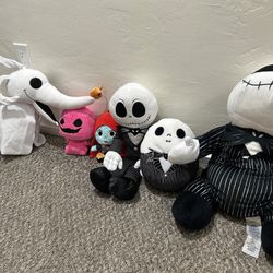 Nightmare Before Christmas Plushies