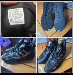 ZX 2K boost 2.0 black metallic & gold PRICE IN DESCRIPTION