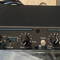 Ashly XR1001 Stereo Two-Way Mono 3-Way Electronic Crossover 24db/octave 
