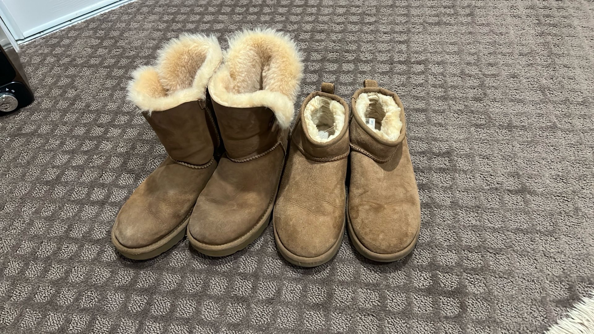 2 pairs of UGG Boots size 8 Women