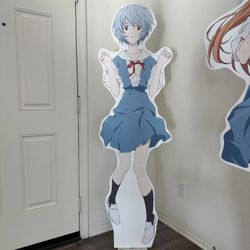 Evangelion Rei Ayanami Life Size Standee with stand 66“