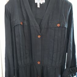Vintage Women’s Black Belted Dress