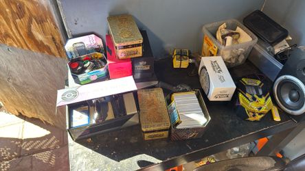 I Got All These Boxes Full Of Pokémon Cards. I Don’t Know Nothing About Them. If Something Somebody’s Interested. Send Me A Message.