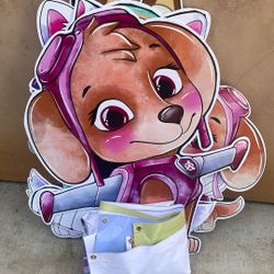 Bluey Characters And Backdrop