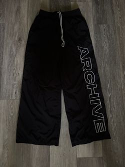 ARCHIVE 'STATEMENT' NYLON PANTS