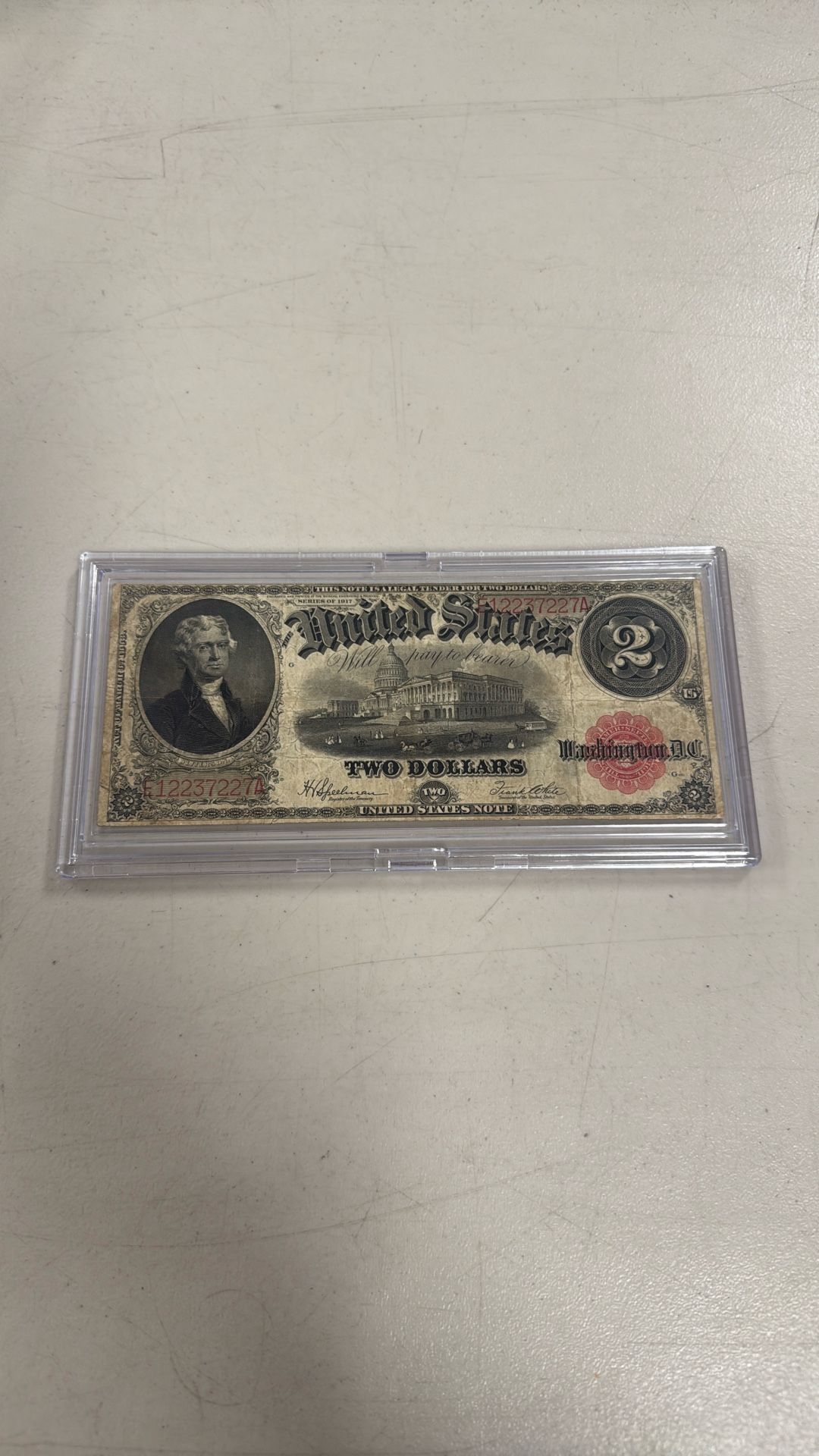 1917 $2 UNITED STATES NOTE