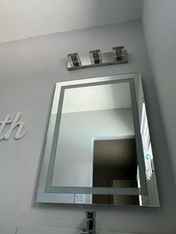 Bathroom Light, Mirror