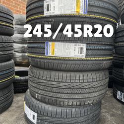 Four NEW 245/45R20 Goodyear Touring New tires