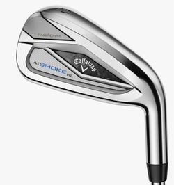Callaway AI Smoke iron set 5-P +A as pictured with regular flex steel shafts