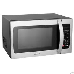 Cuisinart 1.3 cu ft Microwave Oven: Countertop, 1000W, 11 Power Levels, Child Lock, Digital Display, Black