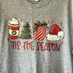NEW Ladies Christmas Holiday T-Shirt