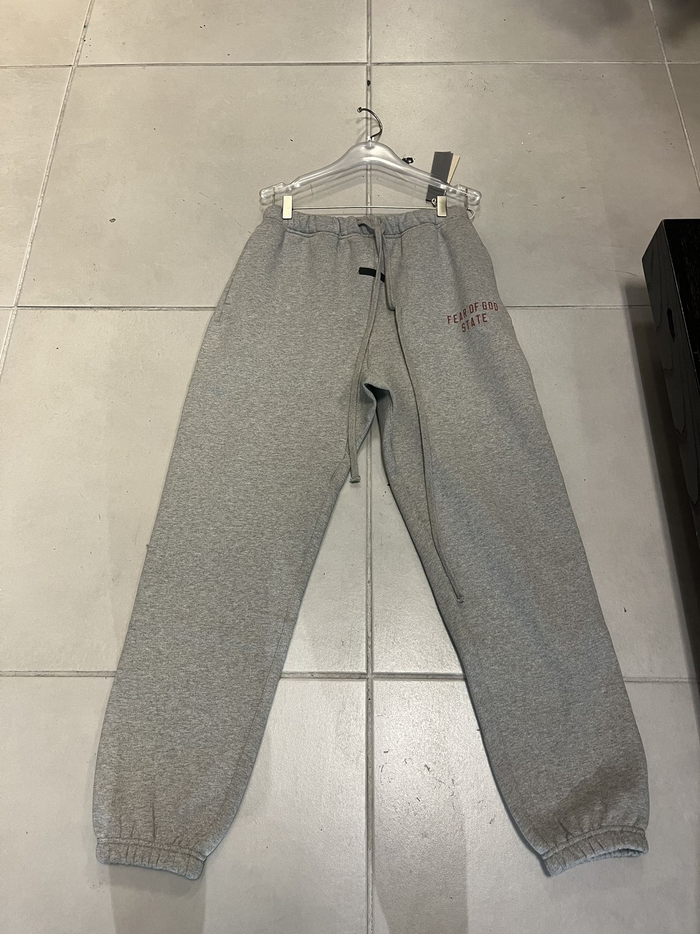 Essentials Fear Of God Fleece Sweatpants Dark Heather