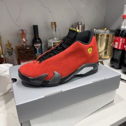 NIKE AIR JORDAN 14 FERRARI Sz 8 & 8.5 DS