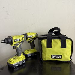 Ryobi Drill And Impact