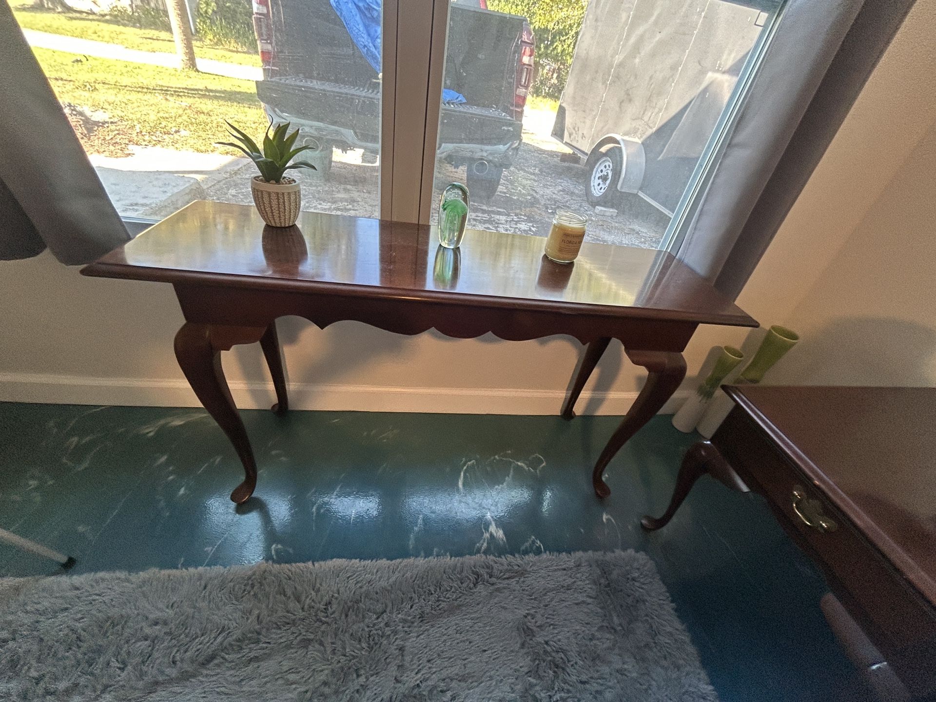 Matching End Tables With Bonus Table.