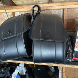 Honda Sabre Saddle Bags Great Condition Love It 