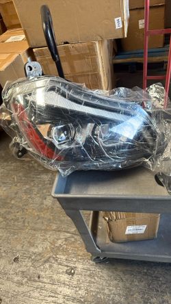 LV-6850-G Kenworth T(contact info removed)-2021, LED Performance Headlamp DRL, Black House Left Driver & Right Passenger Side