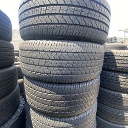 265/60r18 Goodyear Tires Cón 80% De Vida Las 4 