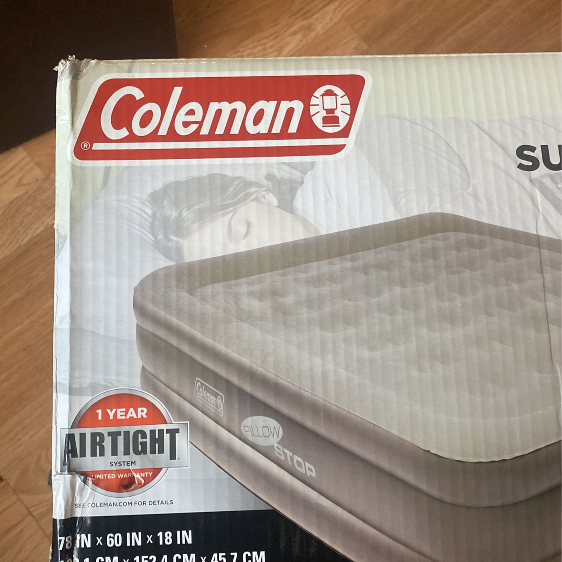 Coleman  Pillows Top Air Mattress !