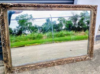 Large Mirror solid @ 4 and half wide and 3 ft tall