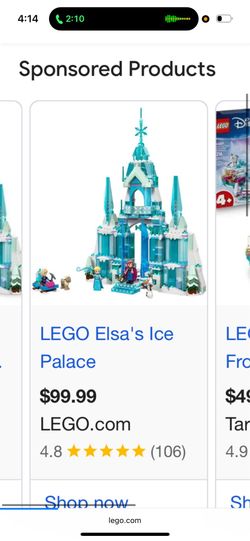 LEGO frozen set