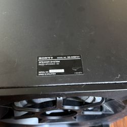 Sony Speaker Equipment Subwoofer