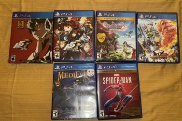 PS4 Videogame Lot New