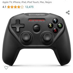 SteelSeries Nimbus controlador de videojuegos inalámbrico para Apple TV, iPhone, iPad, iPod Touch, Mac, Negro

