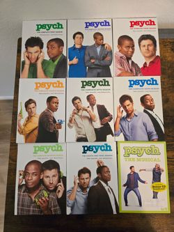 Psych Complete Series DVD Set All 8 Seasons