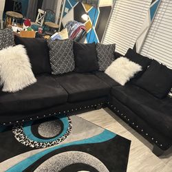 Black Sectional Sofa