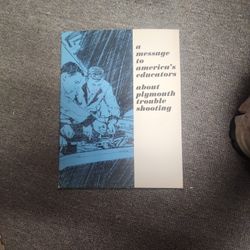 Plymouth Trouble Shooting Book
