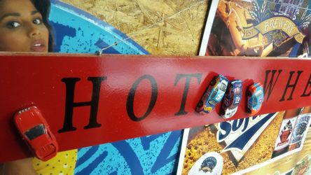 Hot wheels sign