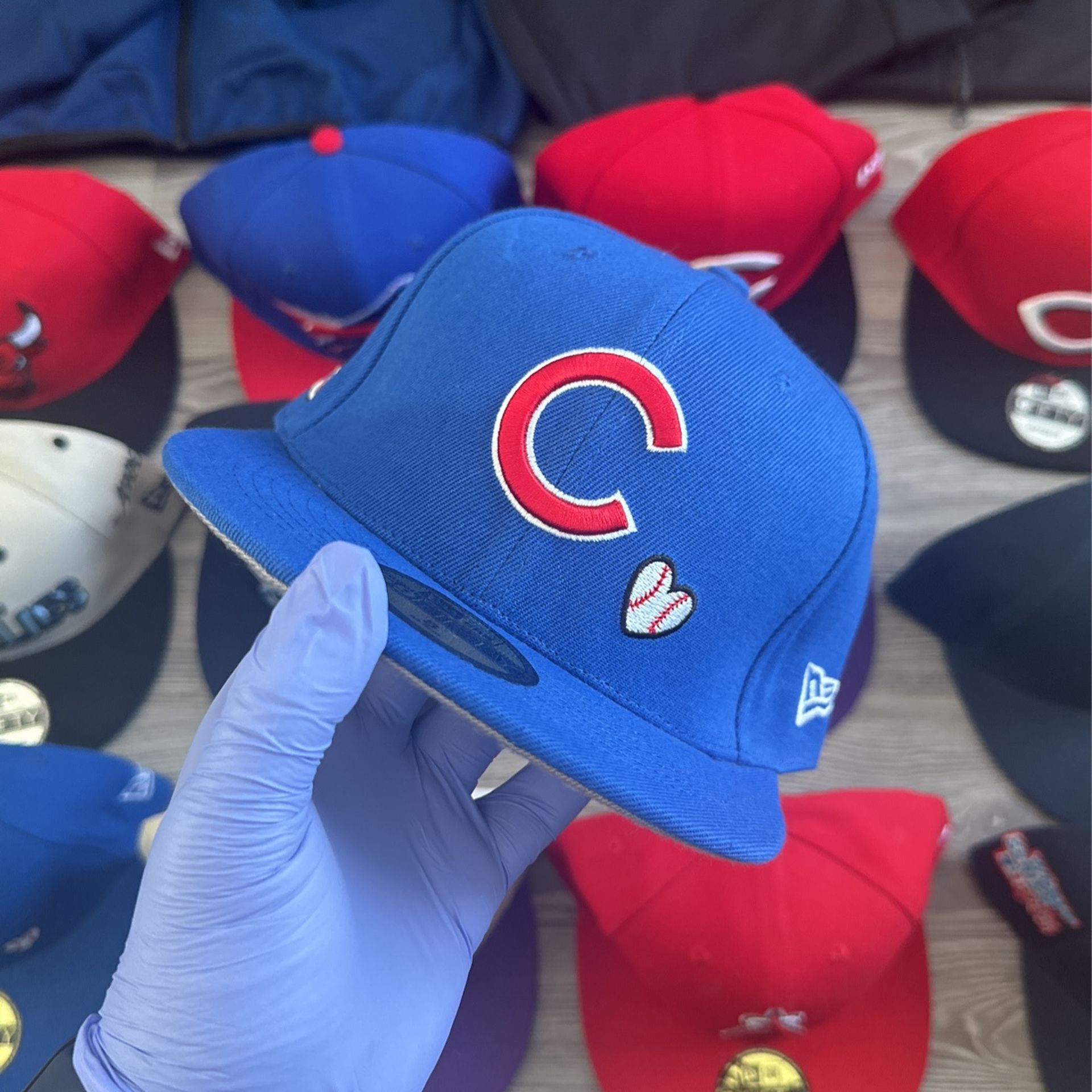 Chicago Cubs Hat, Size 8