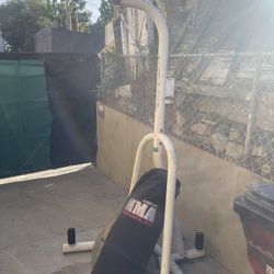 Stand With Punching Bag And Accessory For Speed Bag