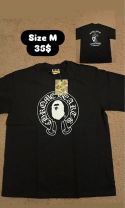 BAPE x Chrome Hearts Graphic T-Shirt Size M
