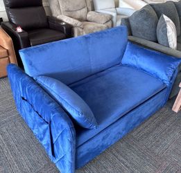 💙🔥 HUGE 40% OFF SALE – 3-in-1 Convertible Sofa Bed 🔥💙 ✨ Brand New & Fully Assembled ✨