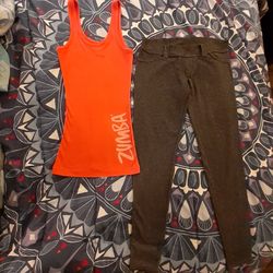 Zumba instructor activewear