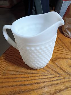 Fenton Glass Pitcherll.Only one left