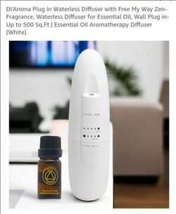 NEW PLUG IN WATERLESS DIFFUSER ESSENTIAL OIL FRAGANCE