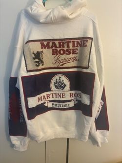 Supreme Martine Rose  XL Towel Hooded Sweatshirt