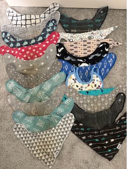 Bibs and burp cloths/towels