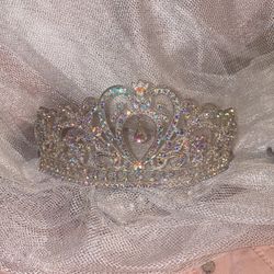 Tiara Rhinestone Crown 