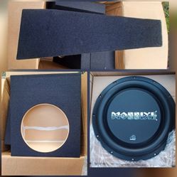 Toyota Tacoma 10” L7T Subwoofer And Box