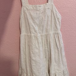 White Dress Toddler 