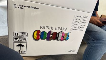 Paper wraps colors
