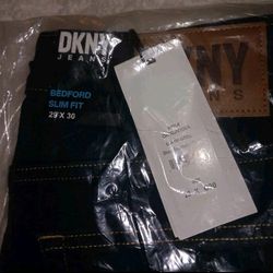 DKNY Men's 29x30 Skinny Stretch Jeans