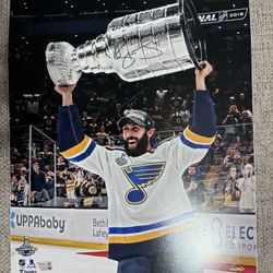 Robert Bortuzzo Signed Autograph 16x20 Photo - St. Louis Blues - Fanatics Coa 